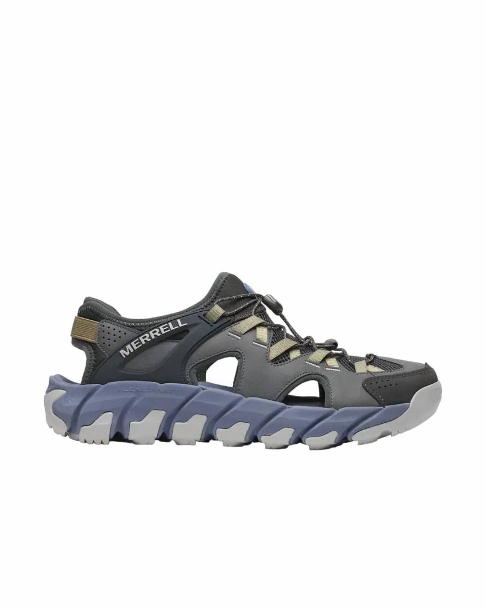 NEW MERRELL men's maipo explorer sieve sandal in alloy/indigo